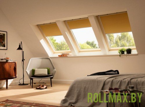 Рольшторы для мансардных окон №01