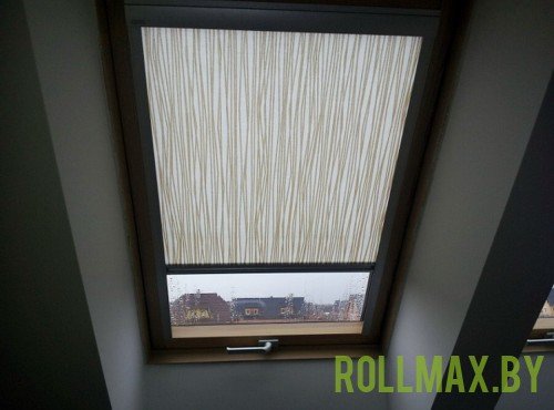 Рольшторы для мансардных окон №04