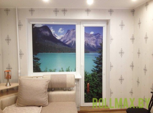 Рольшторы с фотопечатью №01