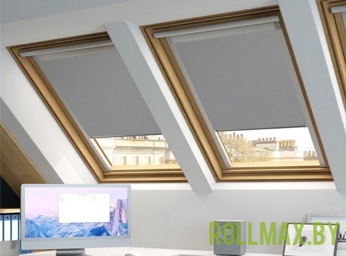 Рольшторы для мансардных окон №10