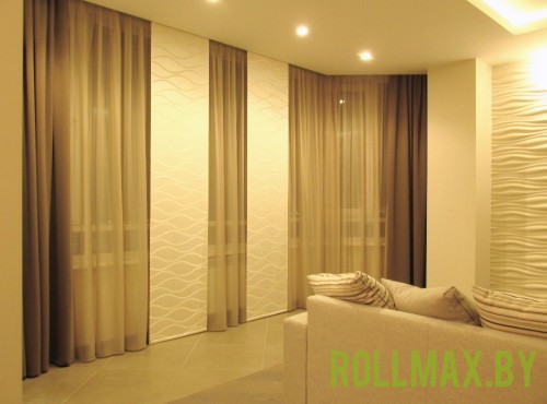 Японские панели шторы №06