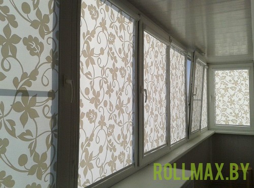 Рольшторы на балкон №04