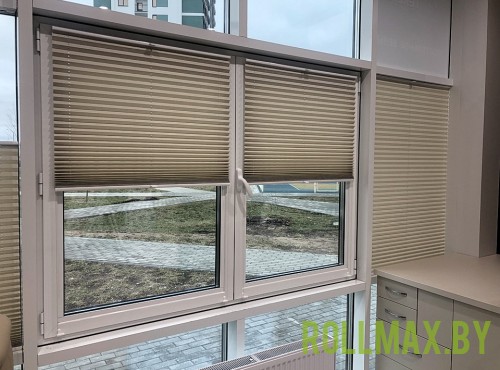 Шторы плиссе №19