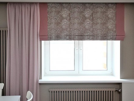Тканевые римские шторы №11