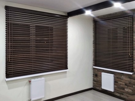 Деревянные жалюзи №14